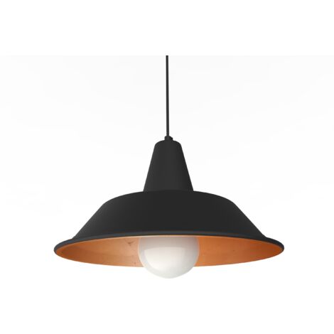 LUMICOM - Duna Pendelleuchte Blatt Schwarz (1/4)