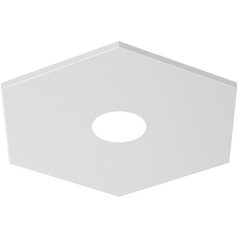 RIVER HEX 1x PLAFONIERA MONOCOLORE OPACO