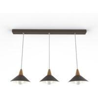 FUNNEL SOSPENSIONE LINEARE BICOLORE LUCIDO