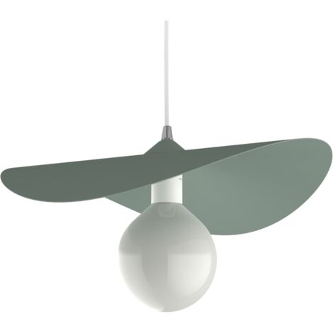 PIUMA LÁMPARA DE TECHO MONOCOLOR MATE (1/3)