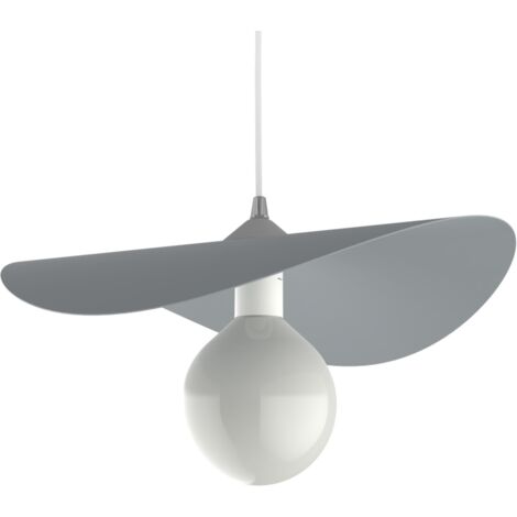 PIUMA LÁMPARA DE TECHO MONOCOLOR MATE (1/3)