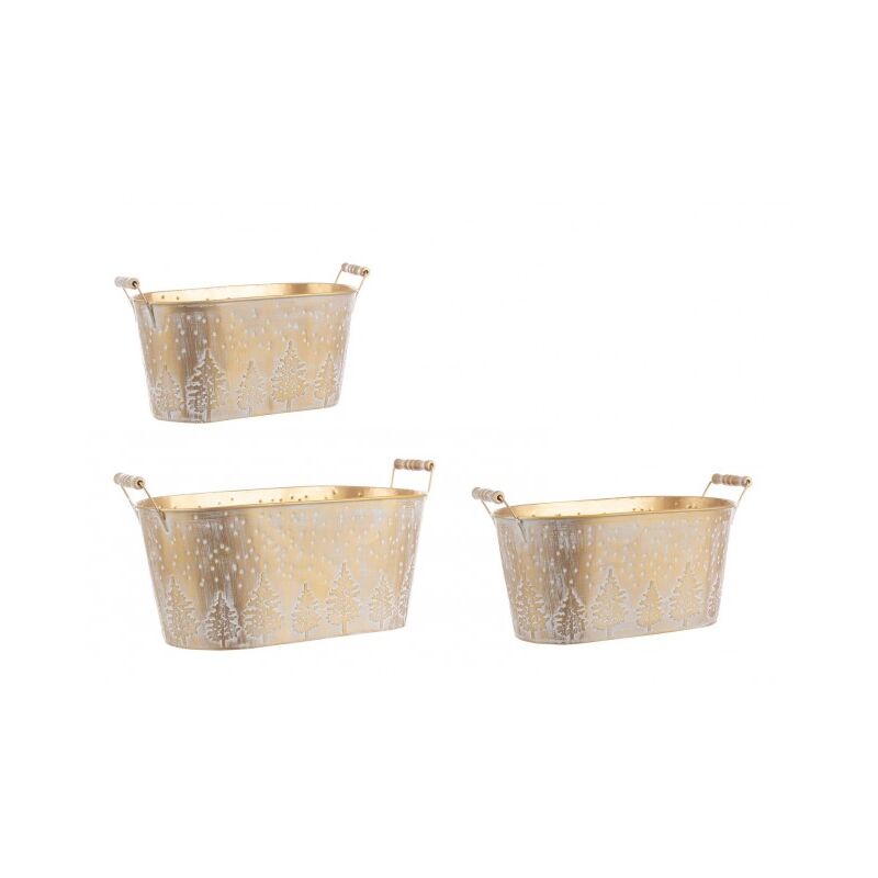 Ensemble de 3 C.Vaso Chilly Ov Oro