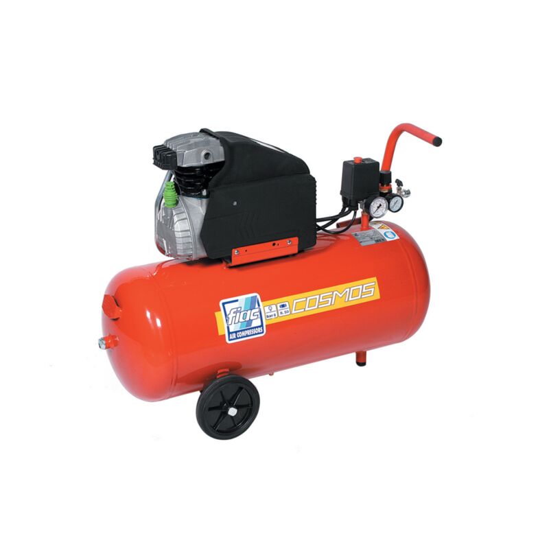 Compresseur D'air Fiac F6000-50 50L – 320L/min, Sans Huile, Coaxial Sur Roues, Neuf