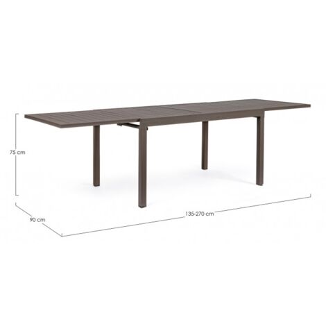 Table Extensible Coffee 135-270x90