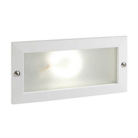 Ligne de secours encastrable ouverte 10W Led 4000K blanc (1/5)