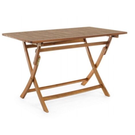 Table de jardin pliante rectangulaire 120x70x h73 cm