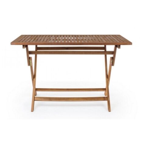 Table de jardin pliante rectangulaire 120x70x h73 cm