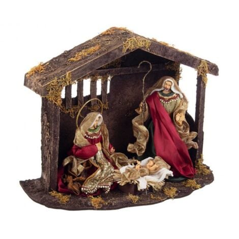 Crèche Baroque Rouge C-Capanna