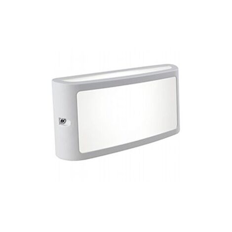 Applique en aluminium moulé avec diffuseur opalin - 10W, 950 lumens, lumière chaude blanc (1/5)