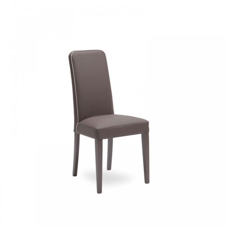 Lot de 4 Chaises en similicuir - Anita - 59cm x 46cm x 99cm (1/4)