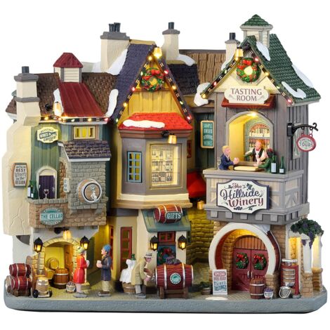 La Cantina Hillside - Maison de Noël pour village miniature