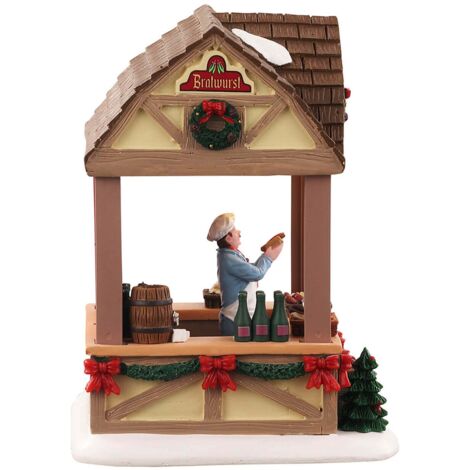 Lemax Marché de Noël Bratwurst