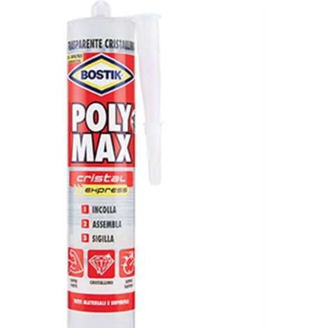 Bostik Polymax Original Express Colle Transparente 300g
