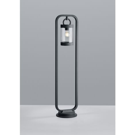 Sambesi Mât d'Extérieur Anthracite H100 cm Capteur Crépusculaire IP44 Trio Lighting (1/5)