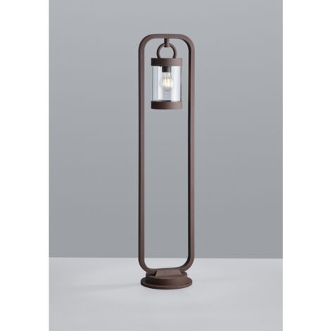 Sambesi Rouille Poteau Extérieur H100 cm Capteur Crépusculaire IP44 Trio Lighting (1/5)