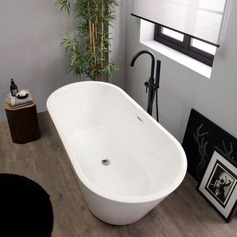 Baignoire ovale en acrylique 150 cm