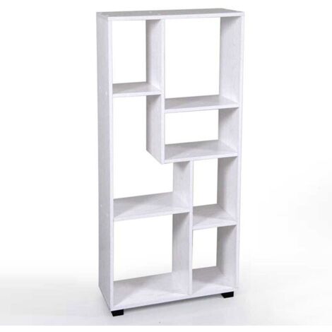 Bibliothèque bureau chambre design chêne 60 x 24 x 127 h (1/3)