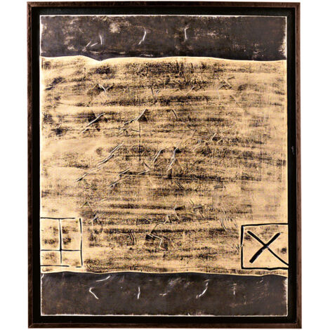 Ölgemälde auf mehrfarbiger Leinwand und Holzrahmen 100x120 cm (1/5)