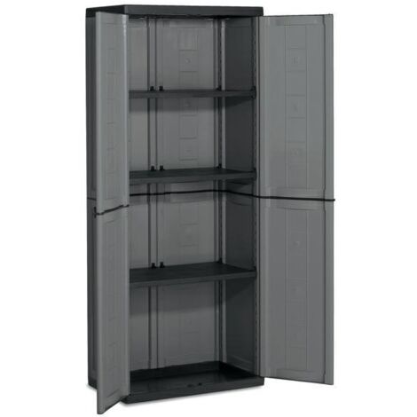 Externer Harzschrank mit Jolly Regalen cm 68 x 39 x 166 h