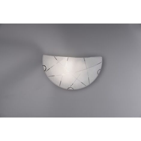 Wandleuchte Sandrina Glas Graniglia Weiß 1xE27 Trio Lighting (1/3)