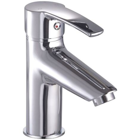Bidet-Mischbatterie Dynobis verchromt mit festem Luftsprudler H7xL11 (1/2)