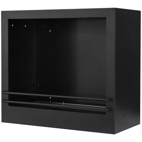 Bioethanol-Kamin-Einsatz mit Einbau-Brenner 58x28xH52 (1/5)