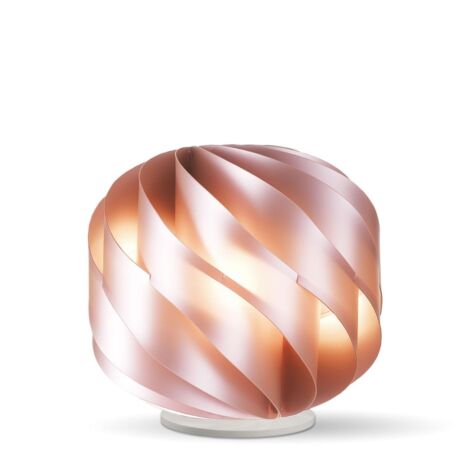 LAP Rosa Metalltischlampe aus Kunststoff Cm. 40 x 39 Std (1/2)