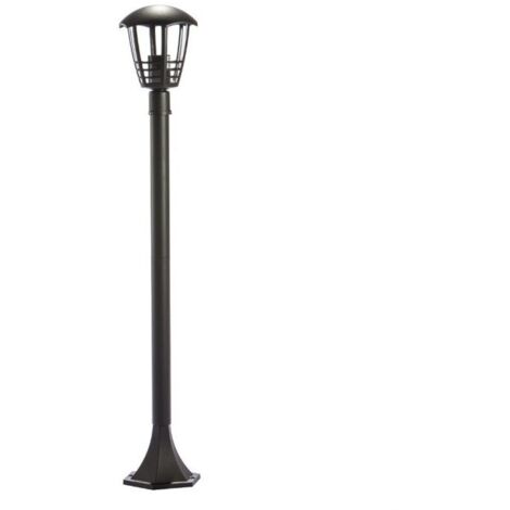Aluminium-Lampione schwarz ETNA 4x100
