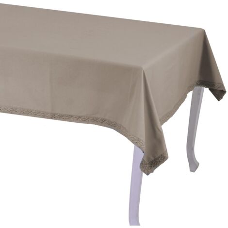 Amelie taubengraue rechteckige Tischdecke cm140x180 (1/5)