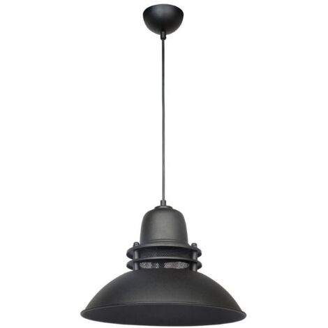 Tibet ASZ0871 schwarze Pendelleuchte im Industriestil (1/5)