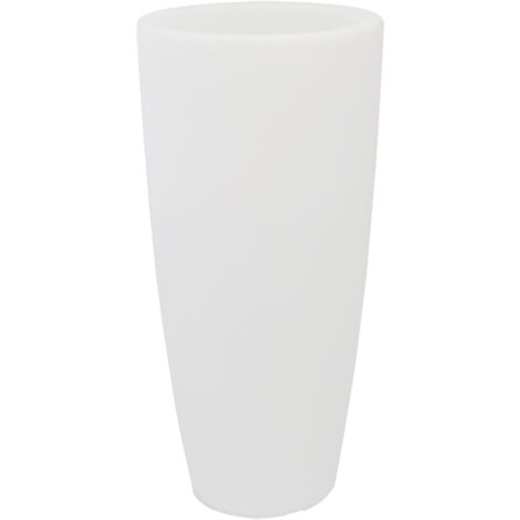 Vaso STILO SQUARE ANTRACITE 33x33x70cm - Per Interni Ed Esterni