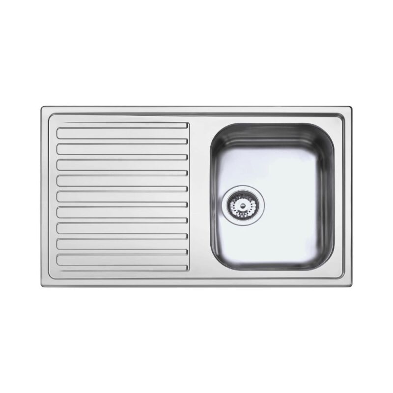 Lavello Quadra EVO Gun Metal, Lavelli In Acciaio Inox