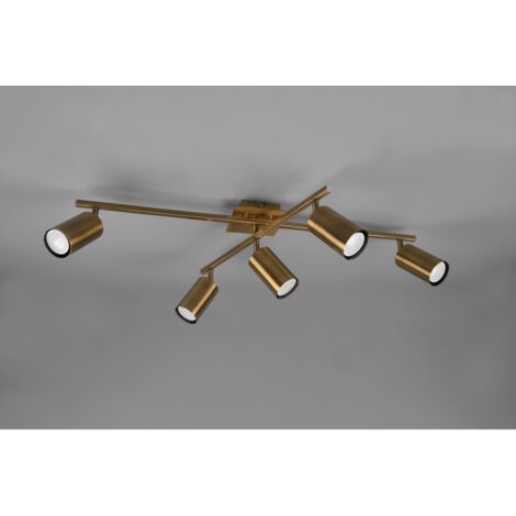 IDEGU - Lámpara De Techo Industrial Vintage E27, Araña Colgante, 33 Cm, Negra, Para Salón, Cocina, Restaurante, Café Y Bar (negro - 33 Cm