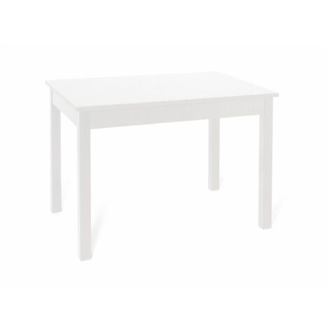 Mesa extensible de fresno blanco en madera de melamina cm 70x110 - 150 (1/5)