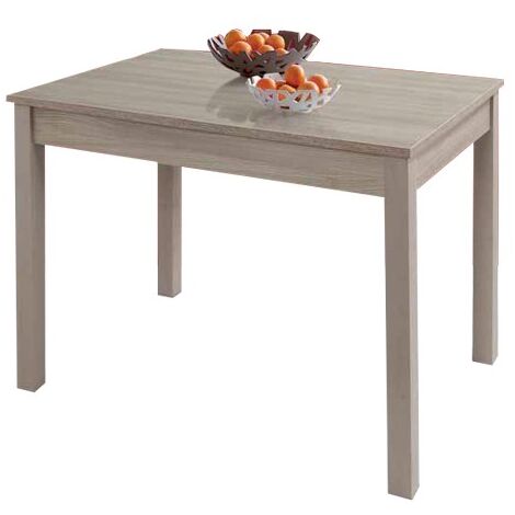 Argonauta – Mesa de comedor extensible 60x120 cm – Madera de olmo melaminada – Con guías metálicas – Patas 50x50 mm – Fabricado en Italia (1/5)