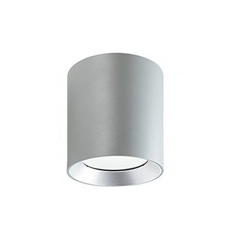 Lámpara de techo de aluminio fundido, difusor de vidrio transparente, 40W, 4240 lúmenes, luz cálida (1/5)