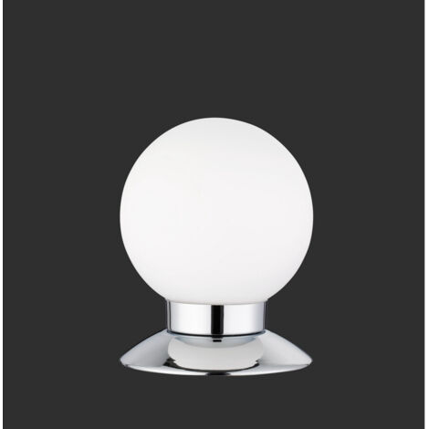 Sobremesa Princesa Cromo Cristal Esfera Led Ø10 cm Trio Iluminación (1/2)
