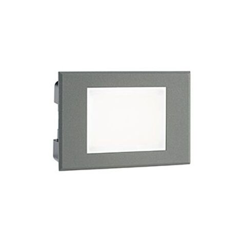 Empotrable abierto 3W Led 3000K linea enchufe grafito (1/3)