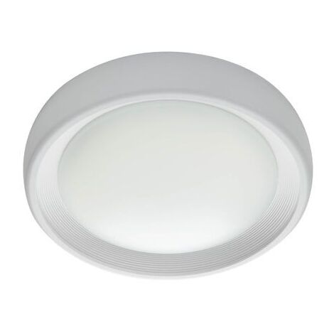 Plafón redondo 13W Led 4000K blanco línea loft (1/3)