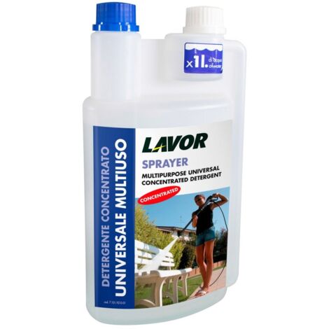 Limpiador universal de alto rendimiento Lavor 00100048, formato de 1 litro.