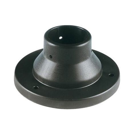 BASE DE ALUMINIO PARA POSTES DE LINTERNAS DIÁMETRO 60 mm - Medidas 17 x 7,9 cm -- Código DF 8042762
