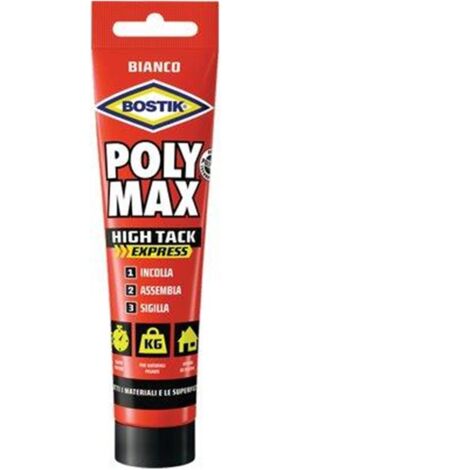Adhesivo Polymax High Tack Express White Bostik - ¡165 gramos de alta calidad