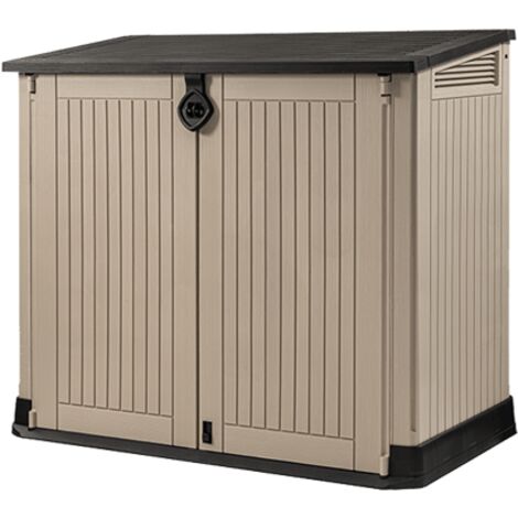 Caja de herramientas STORE IT OUT resina Beige-Marrón 132x71,5xh.113,5 cm (1/5)