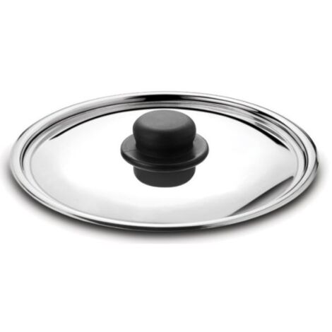 Tapa en acero inoxidable de alta calidad con un diámetro de 32cm. (1/3)