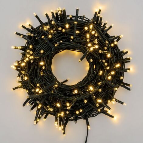 Cadena 300 Mini LED Multi FLASH BLANCO CALIDO 18m (1/5)