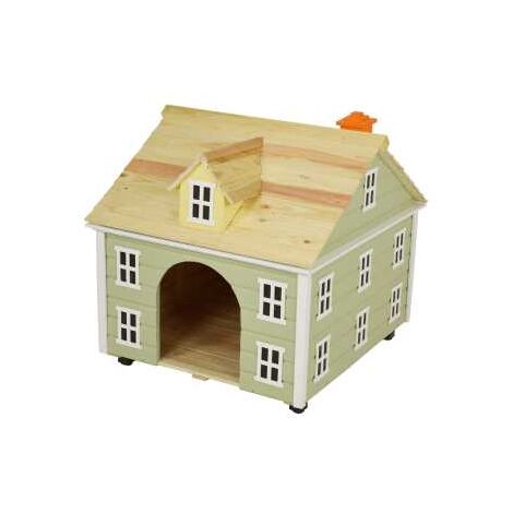 Cama para perro maxi shabby chic desmontada wk-0956 cm. 80 x 88 h 45-83 (1/5)