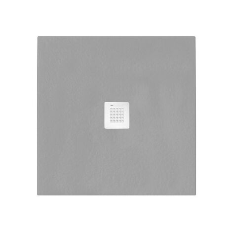 Plato de ducha Serenity Cuadrado Gris 7037 - 90x90 cm (1/5)