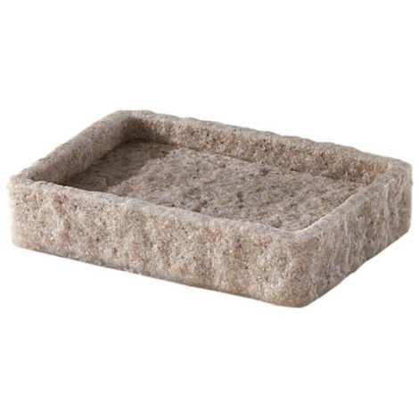 Jabonera de resina modelo G-Aries 12,2x8,6x2,4 cm antracita Gedy S.p.A. (1/5)