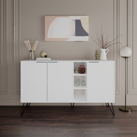 Aparador blanca 142x35,5x83h (1/3)