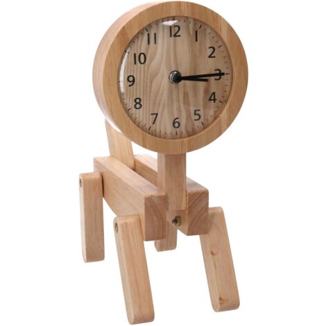 Reloj madera natural cm25x12h34 (1/5)